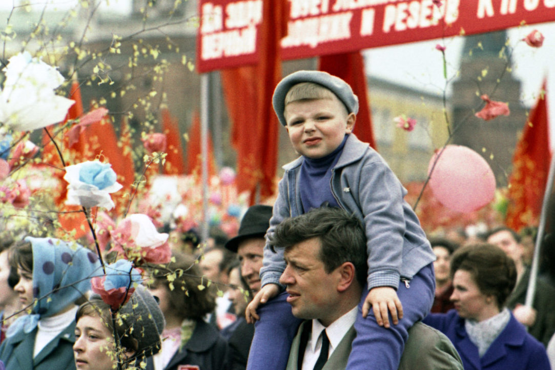 Красная площадь, 1 мая, 1970 год